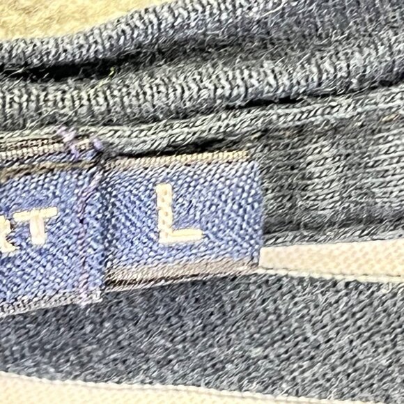 Ralph Lauren Sport Womens V-Neck Striped T-Shirt Large Cotton - Picture 4 of 9